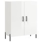 vidaXL Highboard Hochglanz-Weiß 69,5x34x180 cm Holzwerkstoff vidaXL Highboard Hochglanz-Weiß 69,5x34x180 cm Holzwerkstoff