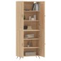 vidaXL Highboard Sonoma-Eiche 69,5x34x180 cm Holzwerkstoff vidaXL Highboard Sonoma-Eiche 69,5x34x180 cm Holzwerkstoff