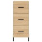 vidaXL Highboard Sonoma-Eiche 34,5x34x180 cm Holzwerkstoff vidaXL Highboard Sonoma-Eiche 34,5x34x180 cm Holzwerkstoff