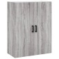 vidaXL Highboard Grau Sonoma 69,5x34x180 cm Holzwerkstoff vidaXL Highboard Grau Sonoma 69,5x34x180 cm Holzwerkstoff