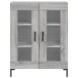 vidaXL Highboard Grau Sonoma 69,5x34x180 cm Holzwerkstoff vidaXL Highboard Grau Sonoma 69,5x34x180 cm Holzwerkstoff