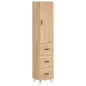 vidaXL Highboard Sonoma-Eiche 34,5x34x180 cm Holzwerkstoff vidaXL Highboard Sonoma-Eiche 34,5x34x180 cm Holzwerkstoff