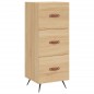 vidaXL Highboard Sonoma-Eiche 34,5x34x180 cm Holzwerkstoff vidaXL Highboard Sonoma-Eiche 34,5x34x180 cm Holzwerkstoff