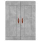 vidaXL Highboard Betongrau 69,5x34x180 cm Holzwerkstoff vidaXL Highboard Betongrau 69,5x34x180 cm Holzwerkstoff
