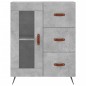 vidaXL Highboard Betongrau 69,5x34x180 cm Holzwerkstoff vidaXL Highboard Betongrau 69,5x34x180 cm Holzwerkstoff