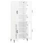 vidaXL Highboard Weiß 69,5x34x180 cm Holzwerkstoff vidaXL Highboard Weiß 69,5x34x180 cm Holzwerkstoff