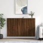 vidaXL Wandschränke 2 Stk. Braun Eichen-Optik 69,5x34x90 cm vidaXL Wandschränke 2 Stk. Braun Eichen-Optik 69,5x34x90 cm