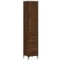 vidaXL Highboard Braun Eichen-Optik 34,5x34x180 cm Holzwerkstoff vidaXL Highboard Braun Eichen-Optik 34,5x34x180 cm Holzwerkstoff