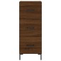 vidaXL Highboard Braun Eichen-Optik 34,5x34x180 cm Holzwerkstoff vidaXL Highboard Braun Eichen-Optik 34,5x34x180 cm Holzwerkstoff