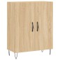 vidaXL Highboard Sonoma-Eiche 69,5x34x180 cm Holzwerkstoff vidaXL Highboard Sonoma-Eiche 69,5x34x180 cm Holzwerkstoff