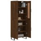 vidaXL Highboard Braun Eichen-Optik 69,5x34x180 cm Holzwerkstoff vidaXL Highboard Braun Eichen-Optik 69,5x34x180 cm Holzwerkstoff