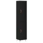 vidaXL Highboard Schwarz 34,5x34x180 cm Holzwerkstoff vidaXL Highboard Schwarz 34,5x34x180 cm Holzwerkstoff