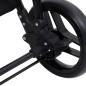 3-in-1 Kinderwagen Anthrazit und Schwarz Stahl 3-in-1 Kinderwagen Anthrazit und Schwarz Stahl