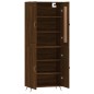 vidaXL Highboard Braun Eichen-Optik 69,5x34x180 cm Holzwerkstoff vidaXL Highboard Braun Eichen-Optik 69,5x34x180 cm Holzwerkstoff