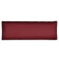 Gepolstertes Rückenkissen Weinrot 120 x 40 x 10 cm Gepolstertes Rückenkissen Weinrot 120 x 40 x 10 cm