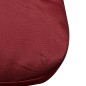 Gepolstertes Rückenkissen Weinrot 120 x 40 x 10 cm Gepolstertes Rückenkissen Weinrot 120 x 40 x 10 cm