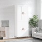 vidaXL Highboard Weiß 69,5x34x180 cm Holzwerkstoff vidaXL Highboard Weiß 69,5x34x180 cm Holzwerkstoff