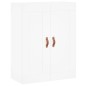 vidaXL Highboard Weiß 69,5x34x180 cm Holzwerkstoff vidaXL Highboard Weiß 69,5x34x180 cm Holzwerkstoff