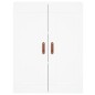 vidaXL Highboard Weiß 69,5x34x180 cm Holzwerkstoff vidaXL Highboard Weiß 69,5x34x180 cm Holzwerkstoff