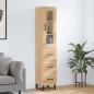 vidaXL Highboard Sonoma-Eiche 34,5x34x180 cm Holzwerkstoff vidaXL Highboard Sonoma-Eiche 34,5x34x180 cm Holzwerkstoff