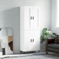vidaXL Highboard Weiß 69,5x34x180 cm Holzwerkstoff vidaXL Highboard Weiß 69,5x34x180 cm Holzwerkstoff