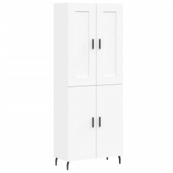 vidaXL Highboard Weiß 69,5x34x180 cm Holzwerkstoff