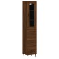 vidaXL Highboard Braun Eichen-Optik 34,5x34x180 cm Holzwerkstoff vidaXL Highboard Braun Eichen-Optik 34,5x34x180 cm Holzwerkstoff