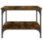Couchtisch Räuchereiche 55x55x40 cm Holzwerkstoff Couchtisch Räuchereiche 55x55x40 cm Holzwerkstoff