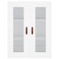 vidaXL Highboard Weiß 69,5x34x180 cm Holzwerkstoff vidaXL Highboard Weiß 69,5x34x180 cm Holzwerkstoff