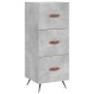 vidaXL Highboard Betongrau 34,5x34x180 cm Holzwerkstoff vidaXL Highboard Betongrau 34,5x34x180 cm Holzwerkstoff