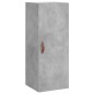 vidaXL Highboard Betongrau 34,5x34x180 cm Holzwerkstoff vidaXL Highboard Betongrau 34,5x34x180 cm Holzwerkstoff