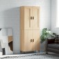 vidaXL Highboard Sonoma-Eiche 69,5x34x180 cm Holzwerkstoff vidaXL Highboard Sonoma-Eiche 69,5x34x180 cm Holzwerkstoff
