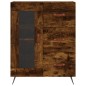 vidaXL Highboard Räuchereiche 69,5x34x180 cm Holzwerkstoff vidaXL Highboard Räuchereiche 69,5x34x180 cm Holzwerkstoff