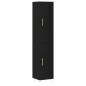 vidaXL Highboard Schwarz 34,5x34x180 cm Holzwerkstoff vidaXL Highboard Schwarz 34,5x34x180 cm Holzwerkstoff