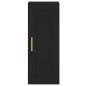 vidaXL Highboard Schwarz 34,5x34x180 cm Holzwerkstoff vidaXL Highboard Schwarz 34,5x34x180 cm Holzwerkstoff