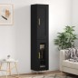 vidaXL Highboard Schwarz 34,5x34x180 cm Holzwerkstoff vidaXL Highboard Schwarz 34,5x34x180 cm Holzwerkstoff