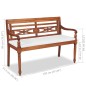 vidaXL 4-tlg. Garten-Lounge-Set mit Auflagen Massivholz Teak vidaXL 4-tlg. Garten-Lounge-Set mit Auflagen Massivholz Teak