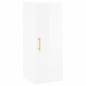vidaXL Highboard Hochglanz-Weiß 34,5x34x180 cm Holzwerkstoff vidaXL Highboard Hochglanz-Weiß 34,5x34x180 cm Holzwerkstoff