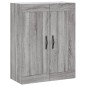 vidaXL Highboard Grau Sonoma 69,5x34x180 cm Holzwerkstoff vidaXL Highboard Grau Sonoma 69,5x34x180 cm Holzwerkstoff