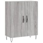 vidaXL Highboard Grau Sonoma 69,5x34x180 cm Holzwerkstoff vidaXL Highboard Grau Sonoma 69,5x34x180 cm Holzwerkstoff