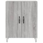 vidaXL Highboard Grau Sonoma 69,5x34x180 cm Holzwerkstoff vidaXL Highboard Grau Sonoma 69,5x34x180 cm Holzwerkstoff