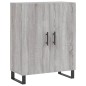 vidaXL Highboard Grau Sonoma 69,5x34x180 cm Holzwerkstoff vidaXL Highboard Grau Sonoma 69,5x34x180 cm Holzwerkstoff