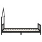 vidaXL Kinderbett Schwarz 90x190 cm Massivholz Kiefer vidaXL Kinderbett Schwarz 90x190 cm Massivholz Kiefer