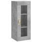 vidaXL Highboard Betongrau 34,5x34x180 cm Holzwerkstoff vidaXL Highboard Betongrau 34,5x34x180 cm Holzwerkstoff