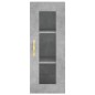 vidaXL Highboard Betongrau 34,5x34x180 cm Holzwerkstoff vidaXL Highboard Betongrau 34,5x34x180 cm Holzwerkstoff