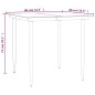 vidaXL 5-tlg. Garten-Essgruppe Grau und Schwarz Poly Rattan und Stahl vidaXL 5-tlg. Garten-Essgruppe Grau und Schwarz Poly Rattan und Stahl