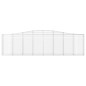 vidaXL Gabionen mit Hochbogen 4 Stk. 400x30x100/120cm Verzinktes Eisen vidaXL Gabionen mit Hochbogen 4 Stk. 400x30x100/120cm Verzinktes Eisen