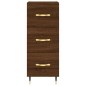 vidaXL Highboard Braun Eichen-Optik 34,5x34x180 cm Holzwerkstoff vidaXL Highboard Braun Eichen-Optik 34,5x34x180 cm Holzwerkstoff