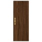 vidaXL Highboard Braun Eichen-Optik 34,5x34x180 cm Holzwerkstoff vidaXL Highboard Braun Eichen-Optik 34,5x34x180 cm Holzwerkstoff