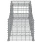 vidaXL Gabionen mit Hochbogen 10 Stk. 300x50x40/60 cm Verzinktes Eisen vidaXL Gabionen mit Hochbogen 10 Stk. 300x50x40/60 cm Verzinktes Eisen